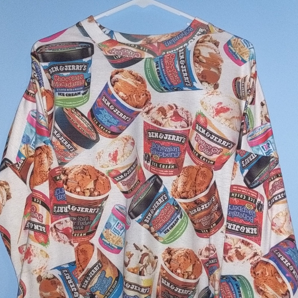 Ben & Jerry's Collage Long Sleeve
